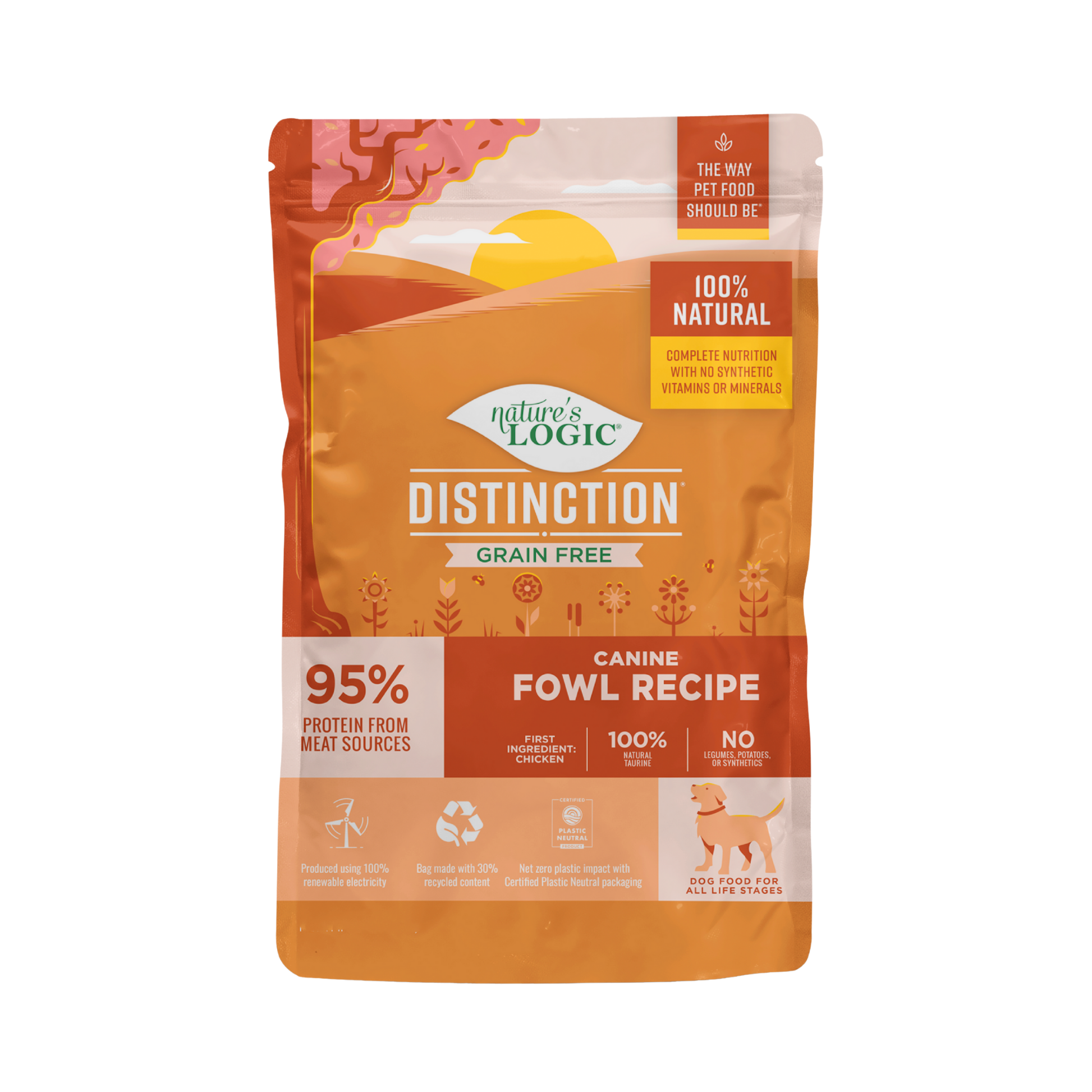 Nature's Logic Distinction Canine Fowl Recipe Dry Dog Food