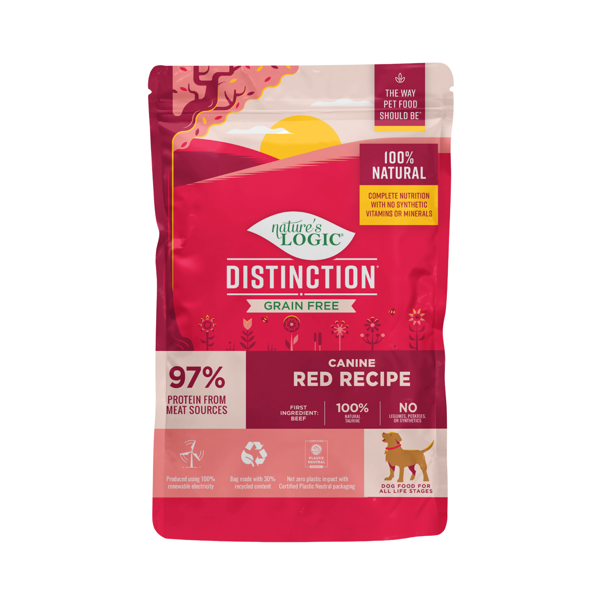 Nature's Logic Distinction Canine Red Recipe Dry Dog Food
