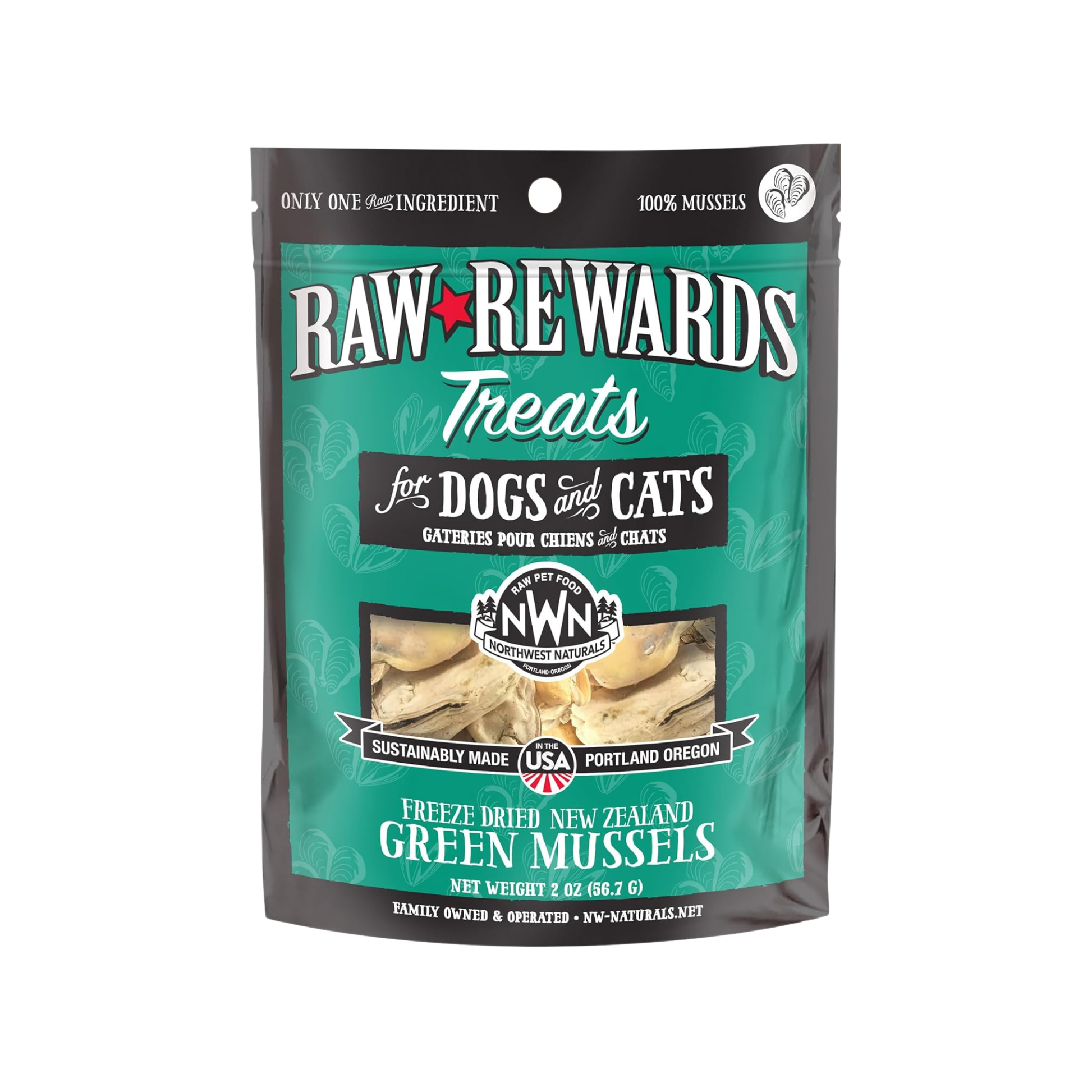 Northwest Naturals Raw Rewards Freeze-Dried Treats for Dogs & Cats
