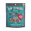 Northwest Naturals Raw Rewards Chicken Heart for Dogs & Cats