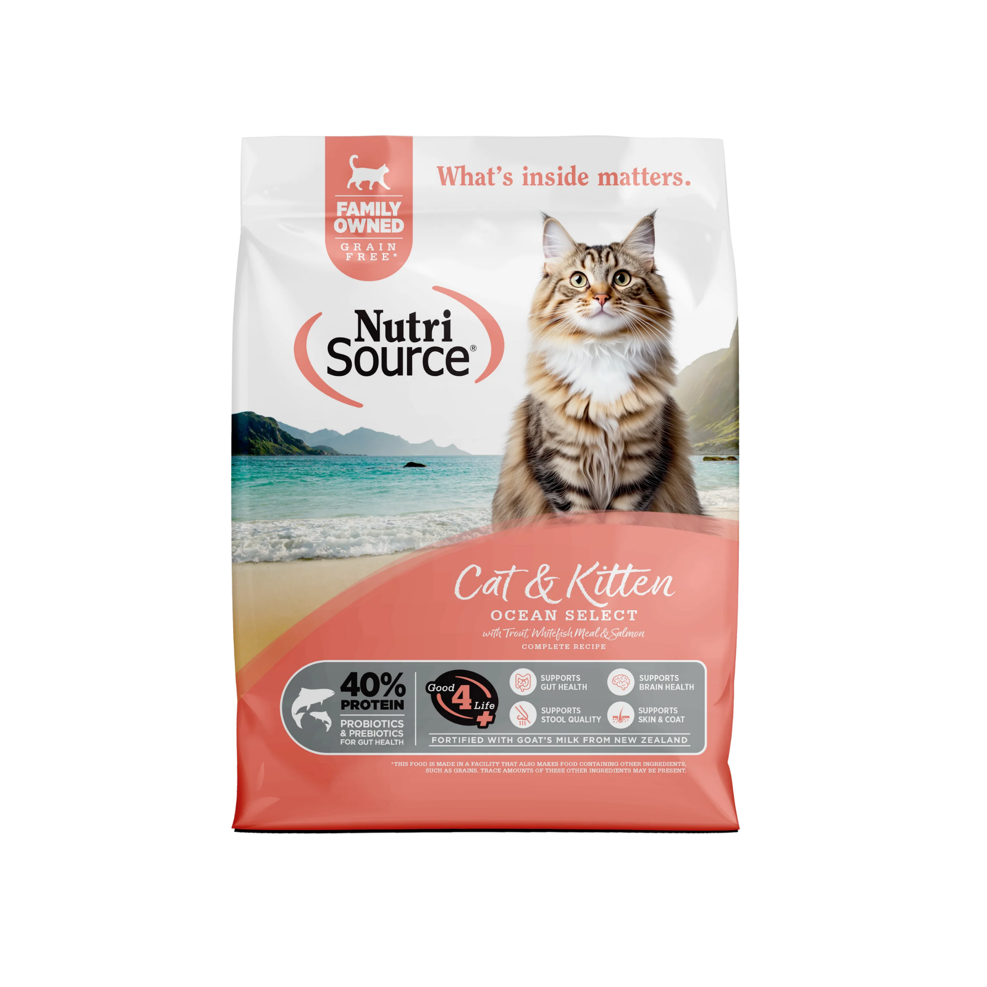 NutriSource Ocean Select Recipe Dry Cat Food