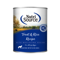 NutriSource Trout & Rice Recipe Wet Dog Food