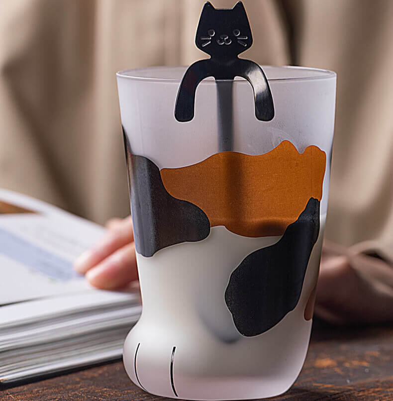 Cat Paw Cup+Cat Shape Spoon