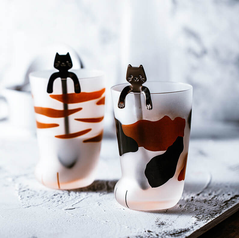 Cat Paw Cup+Cat Shape Spoon