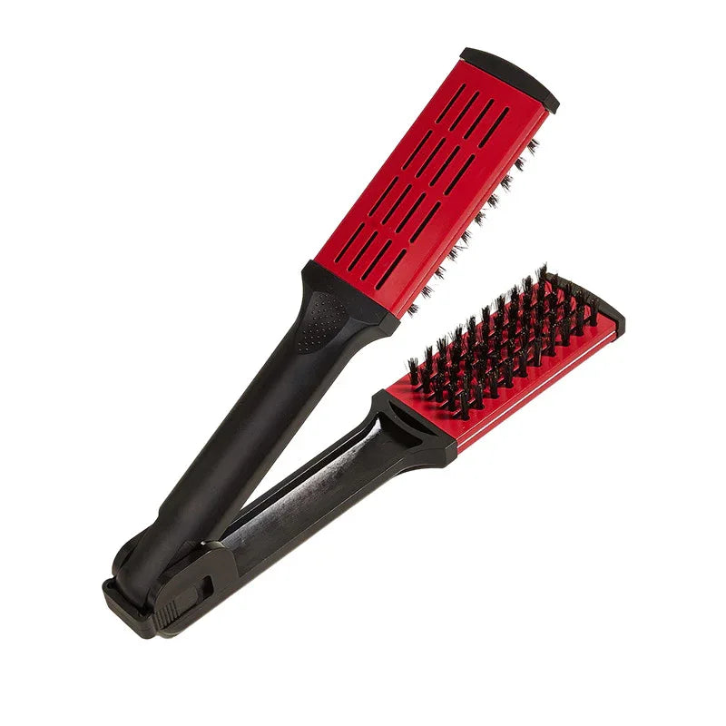 V Clip Straight Roll Hair Straightener