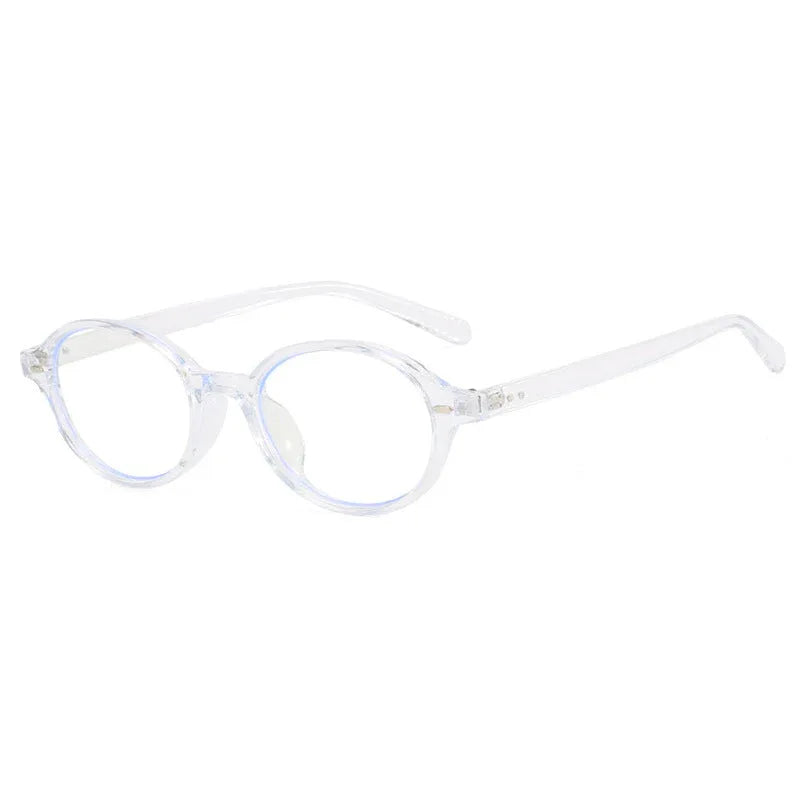 Women's Fashion Retro Literary Plain Glasses
