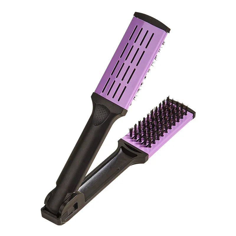 V Clip Straight Roll Hair Straightener