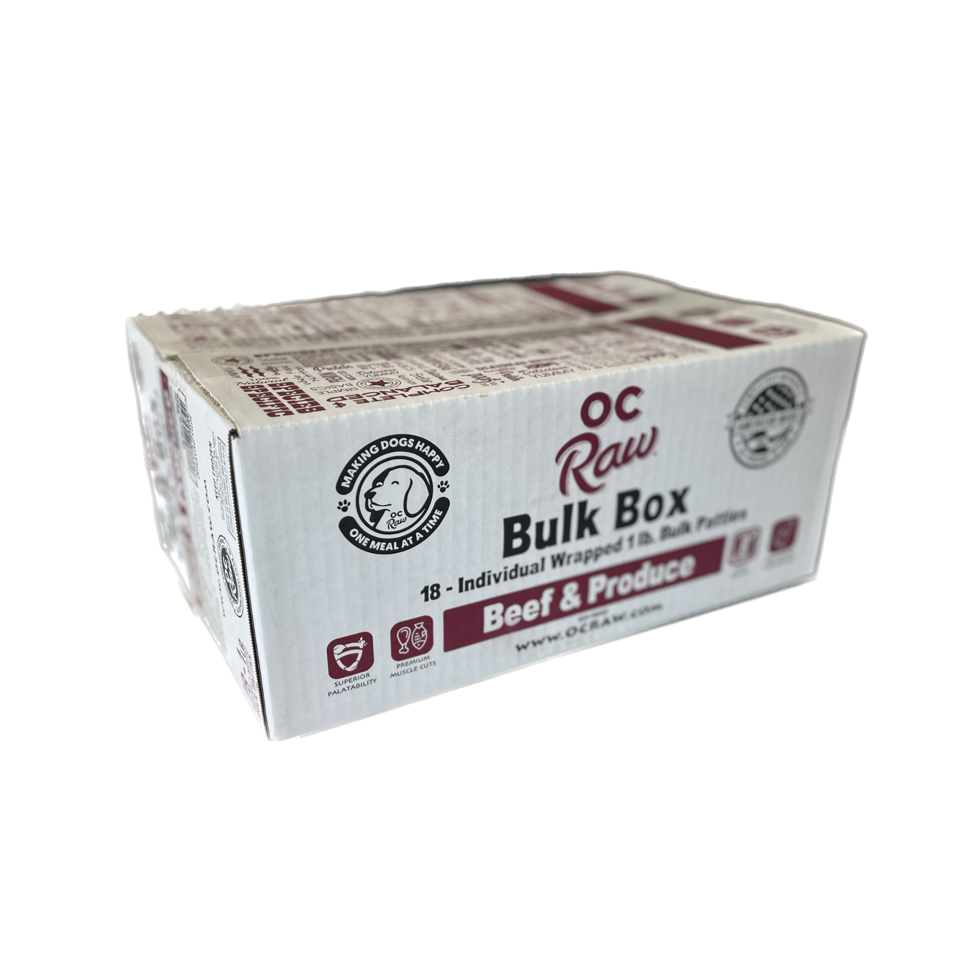 OC Raw Beef & Produce Bulk Box