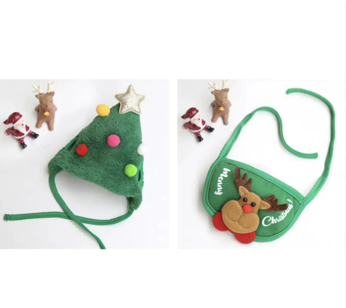 Holiday Pet Outfit Set