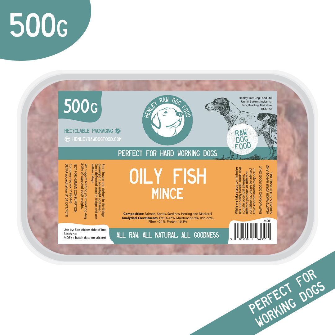 Henley Oily Fish Mince Complete 500g