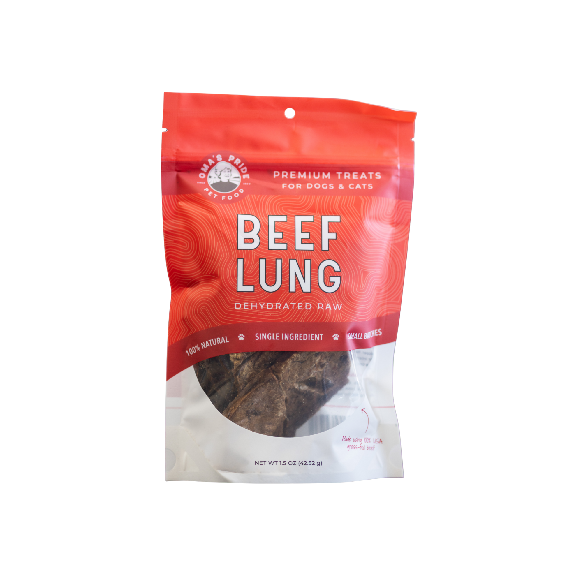 Oma's Pride Dehydrated Beef Lung