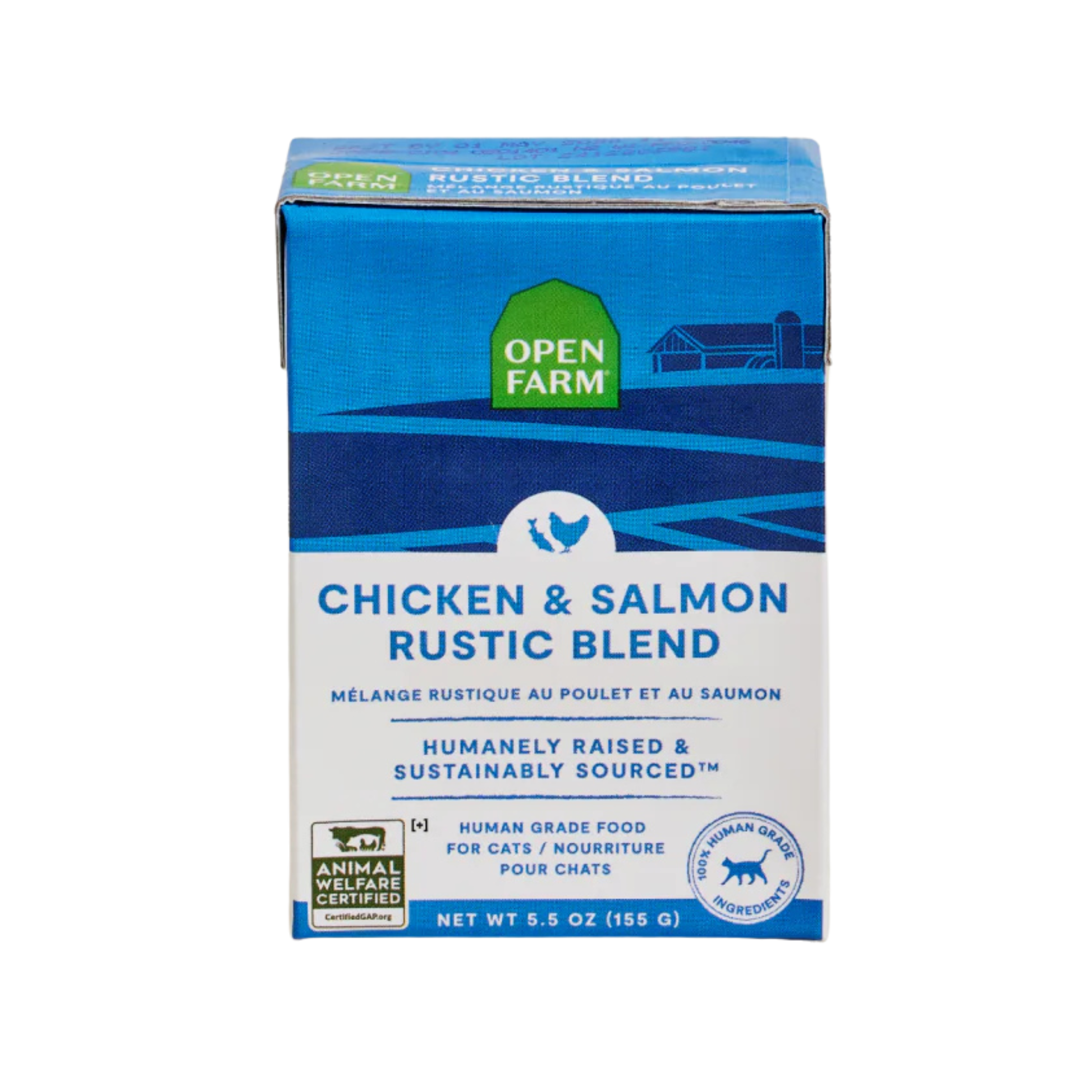 Open Farm Chicken & Salmon Rustic Blend Wet Cat Food