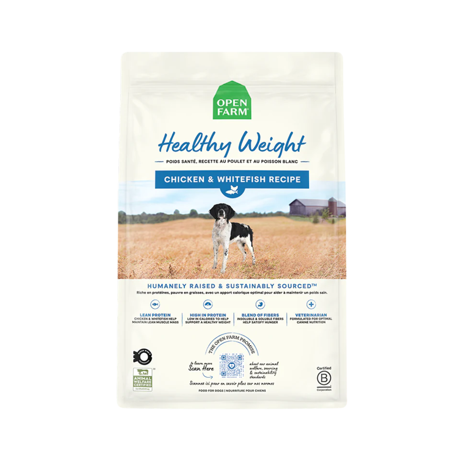 Open Farm Chicken & Whitefish Healthy Weight Dry Dog Food
