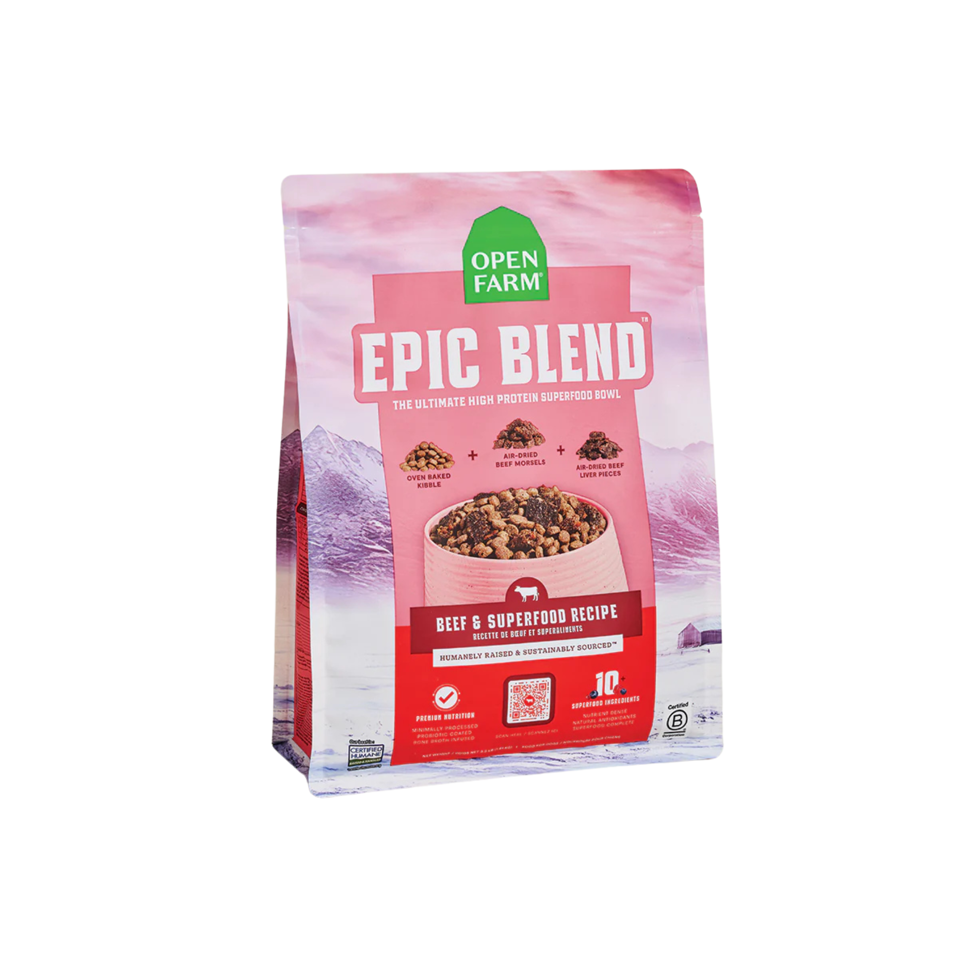 Open Farm Epic Blend Beef & Superfood Dry Dog Food