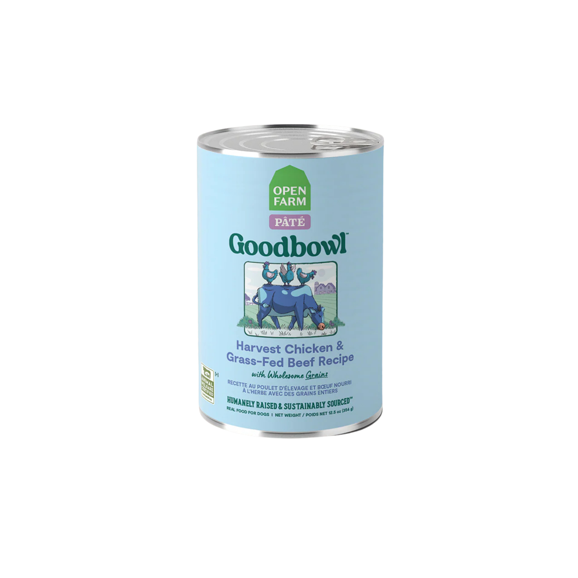 Open Farm Goodbowl Harvest Chicken & Grass-Fed Beef Pâté for Dogs