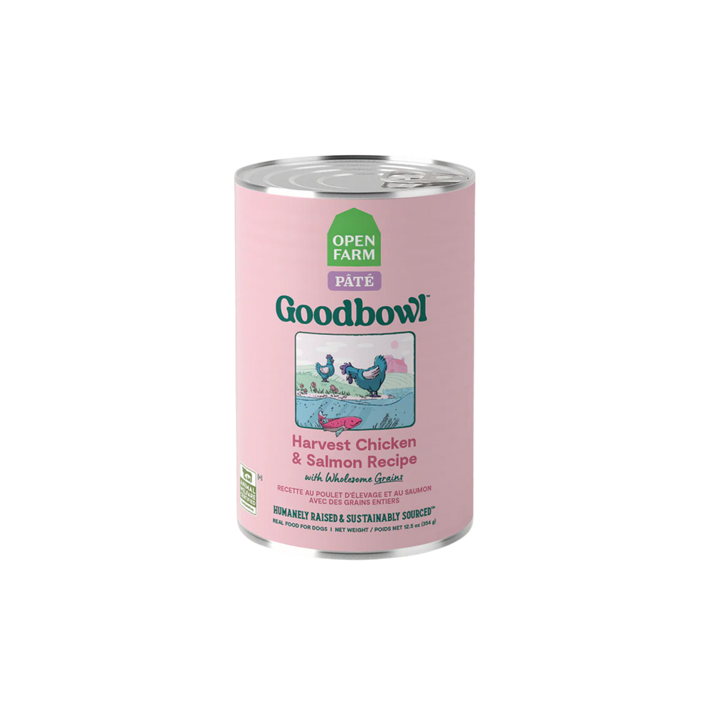 Open Farm Goodbowl Harvest Chicken & Salmon Pâté for Dogs