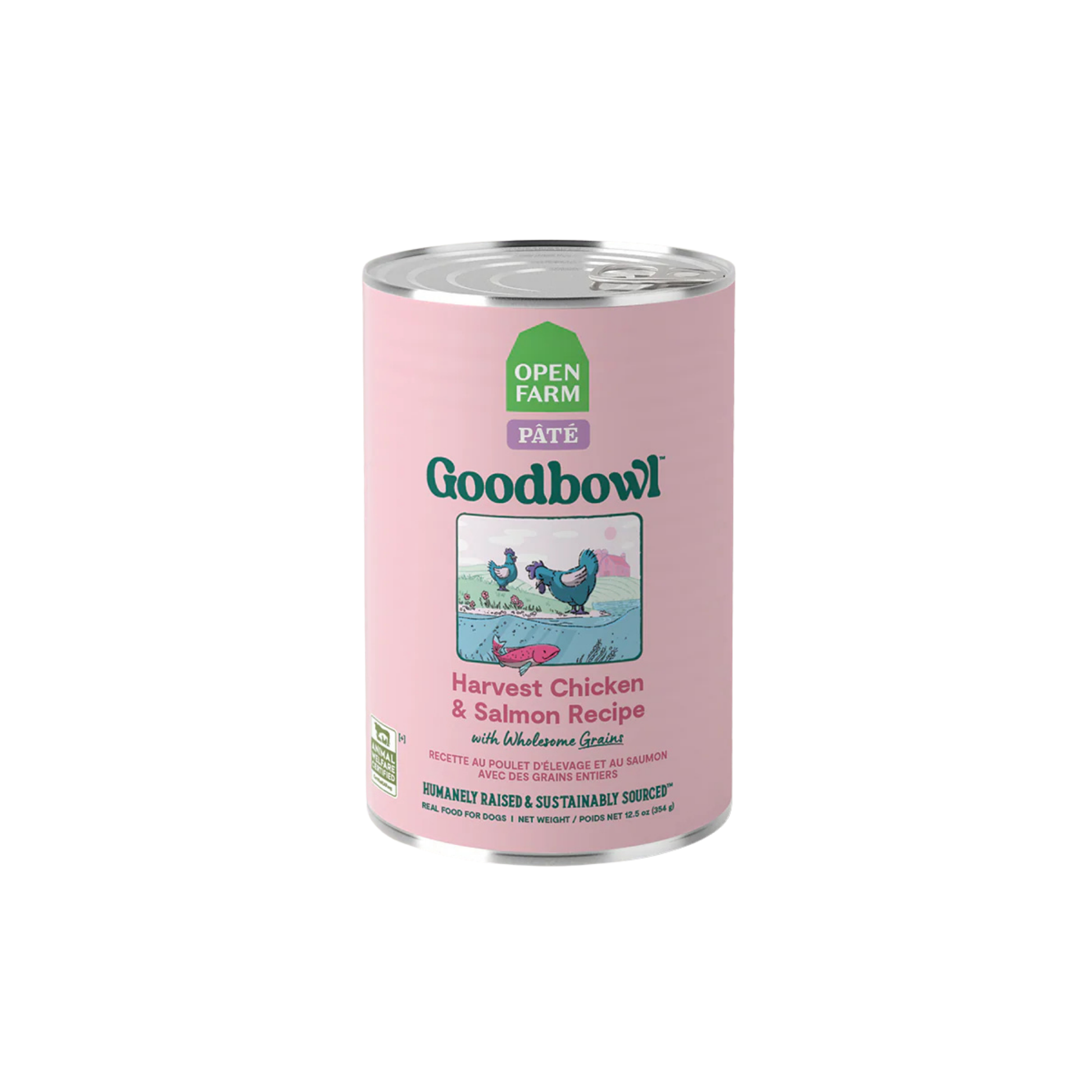 Open Farm Goodbowl Harvest Chicken & Salmon Pâté for Dogs