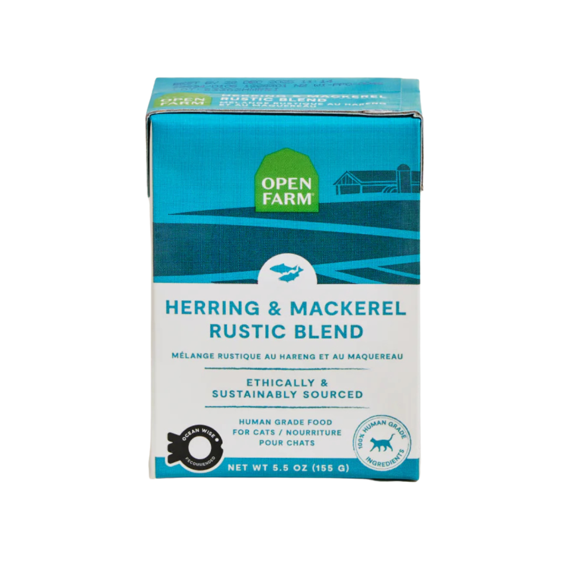 Open Farm Herring & Mackerel Rustic Blend Wet Cat Food