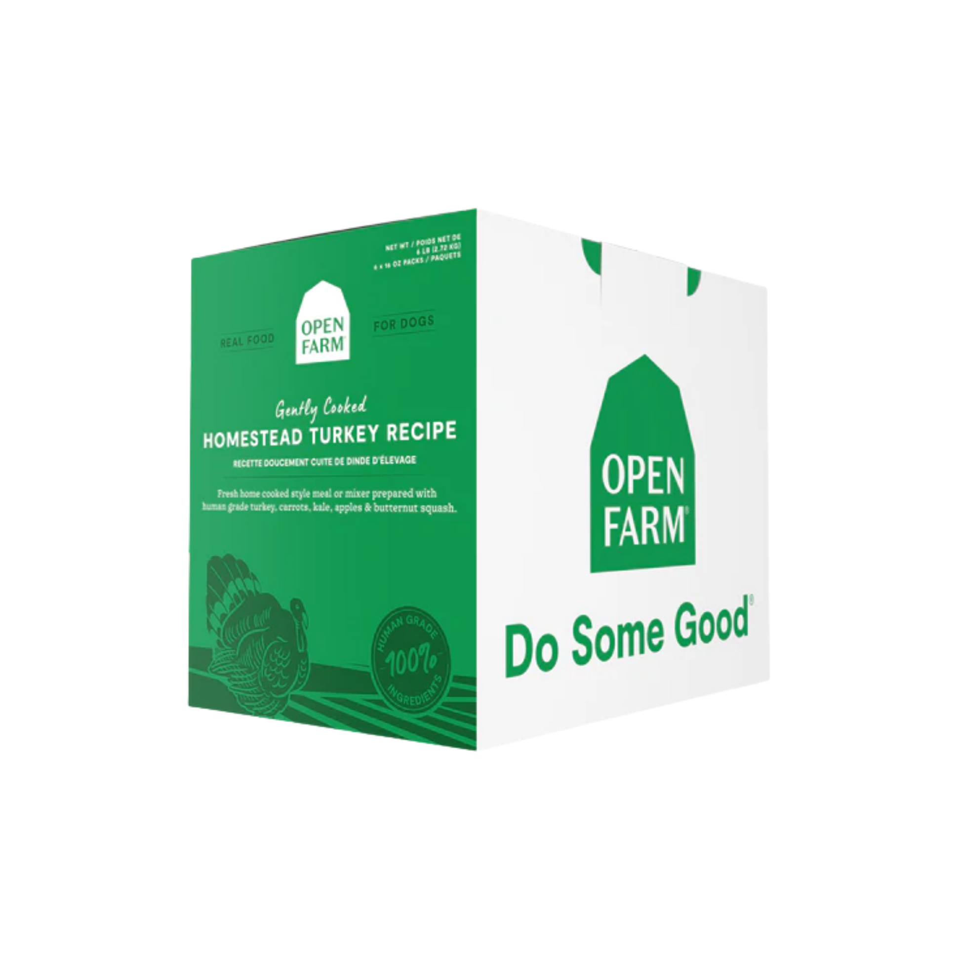 Open Farm Homestead Turkey Grain-Free Freshly Crafted Dog Food Bulk Box