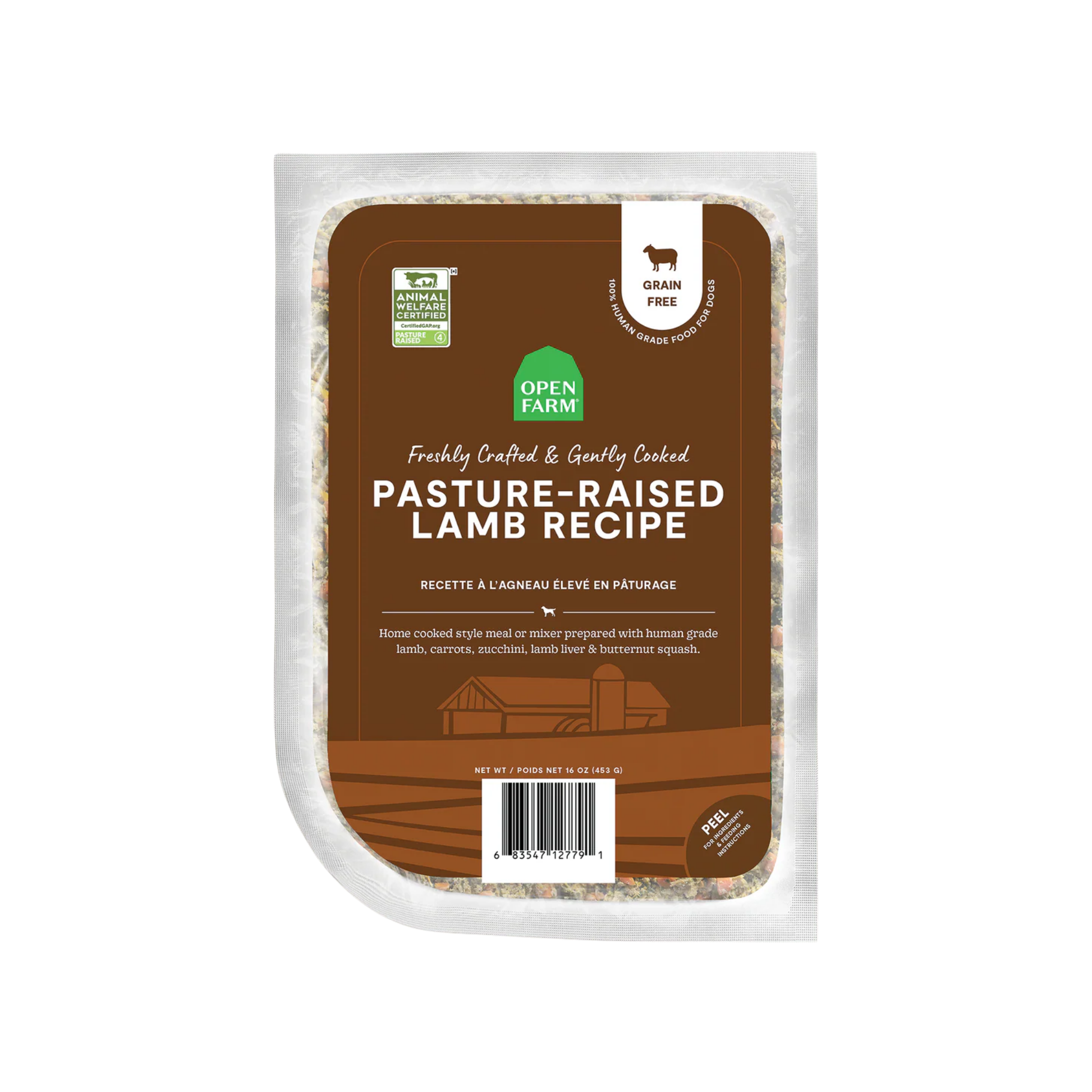 Open Farm Pasture-Raised Lamb Freshly Crafted Dog Food