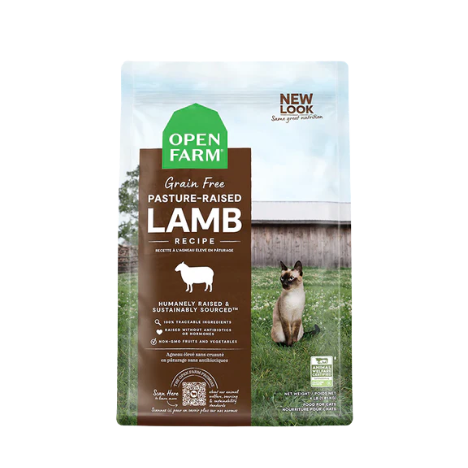 Open Farm Pasture-Raised Lamb Grain-Free Cat Kibble