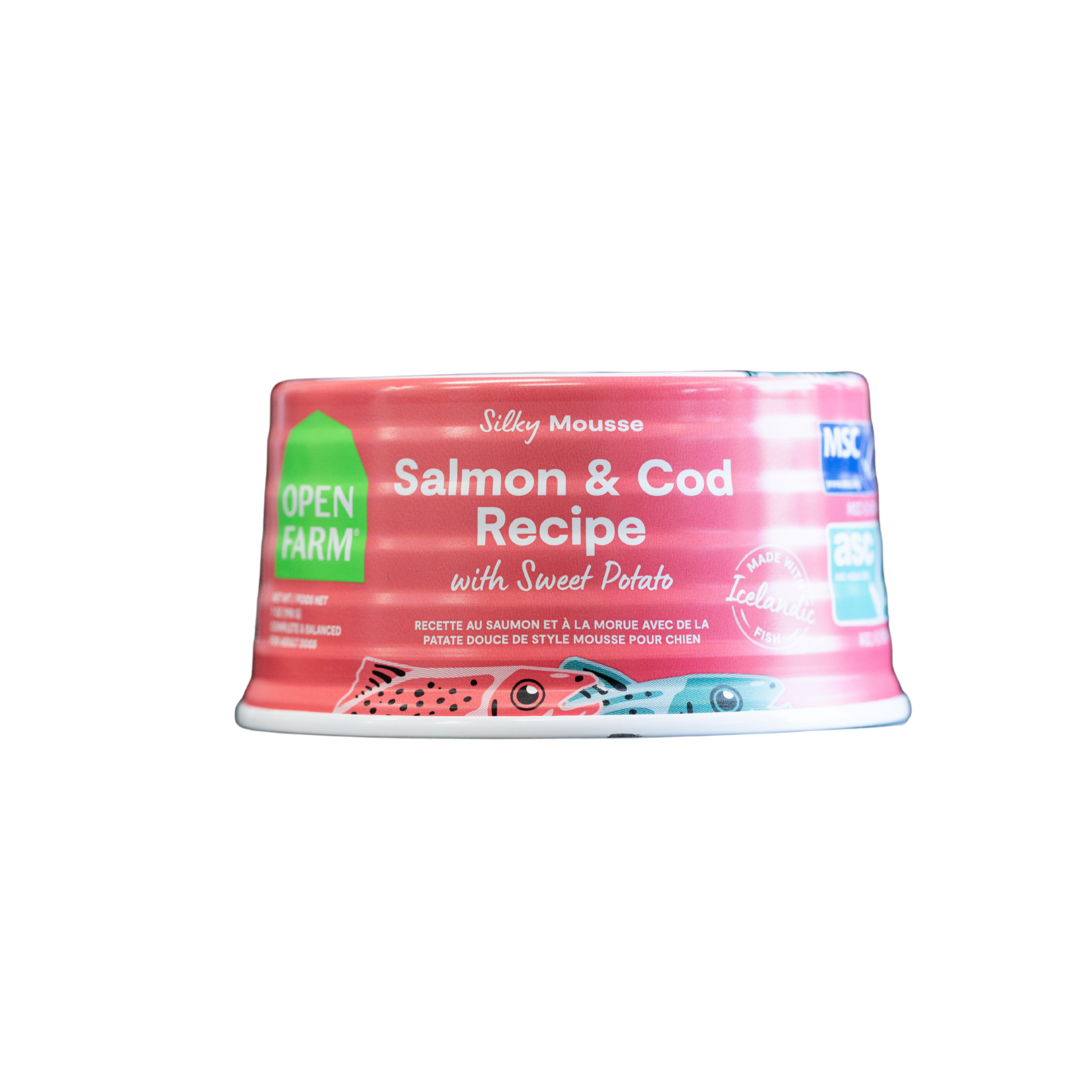 Open Farm Silky Mousse Salmon & Cod Recipe with Sweet Potato