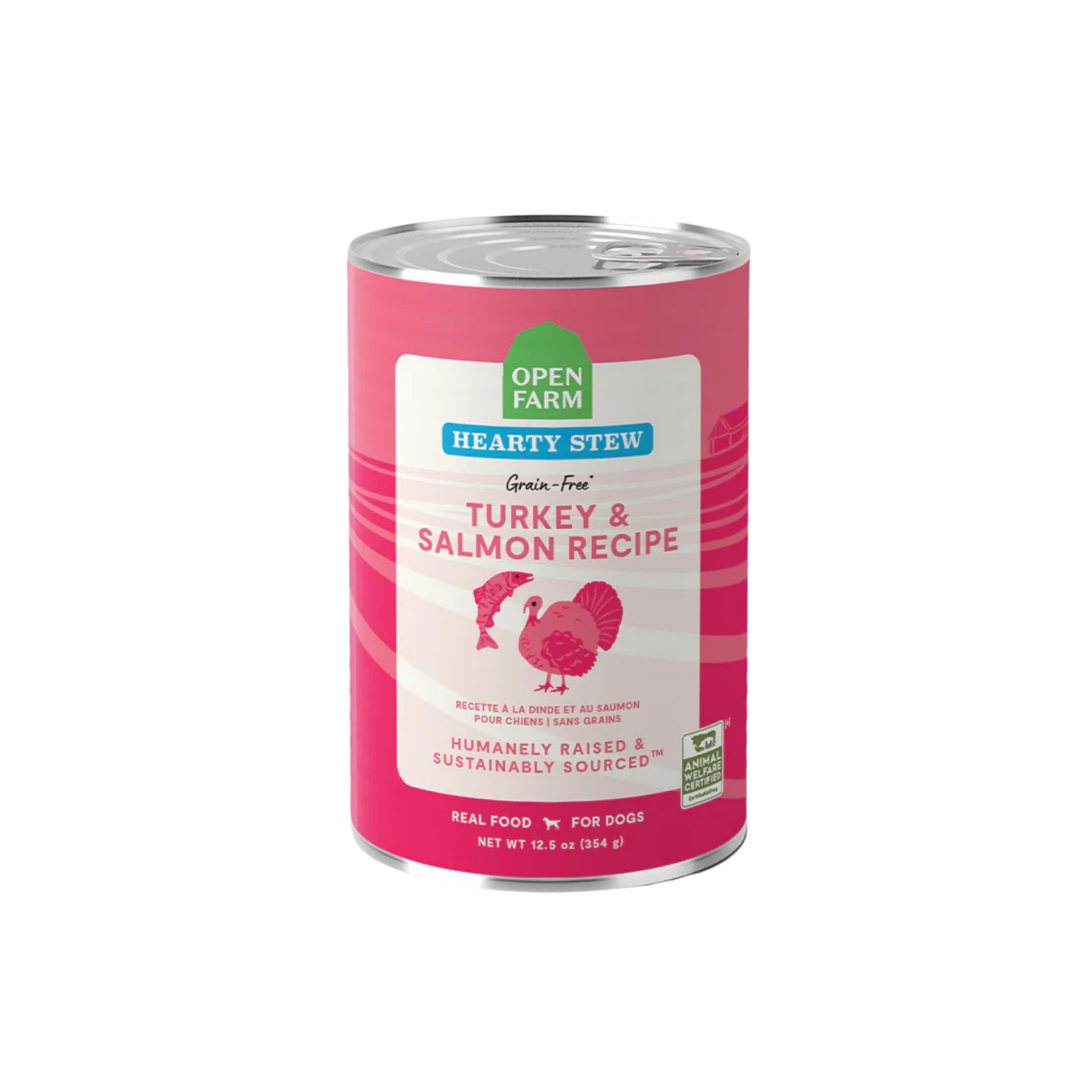 Open Farm Turkey & Salmon Hearty Stew Wet Dog Food