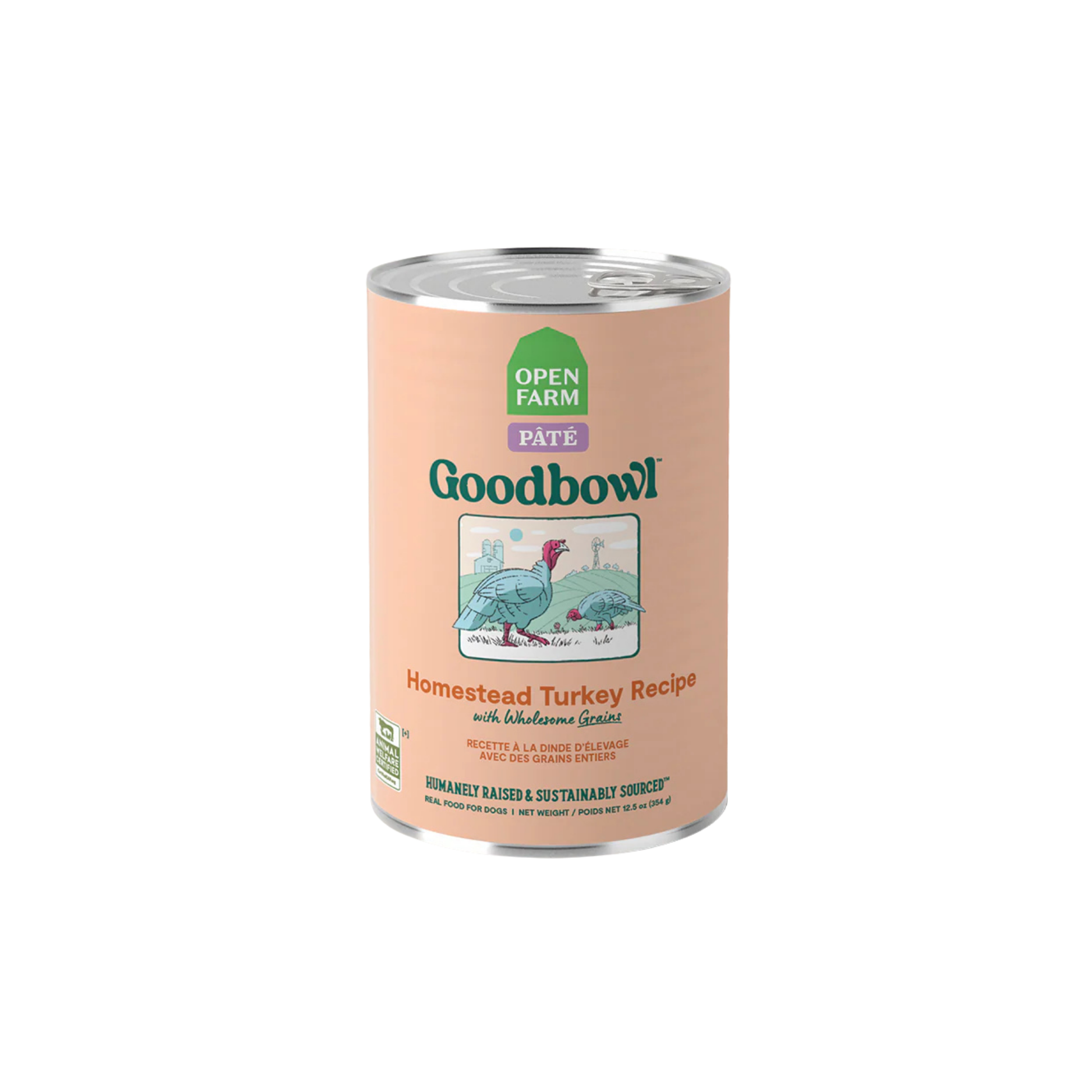 Open farm Goodbowl Homestead Turkey Pâté for Dogs