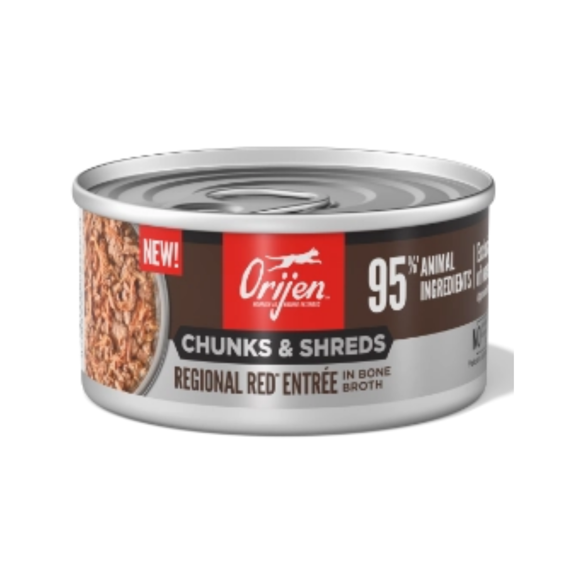 Orijen Chunks & Shreds, Regional Red Entrée Wet Cat Food