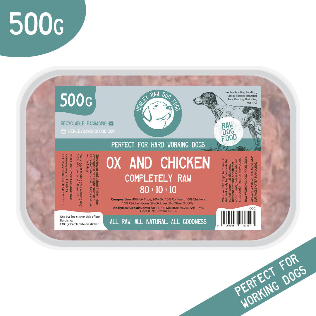 Henley Ox & Chicken 80-10-10 Complete 500g