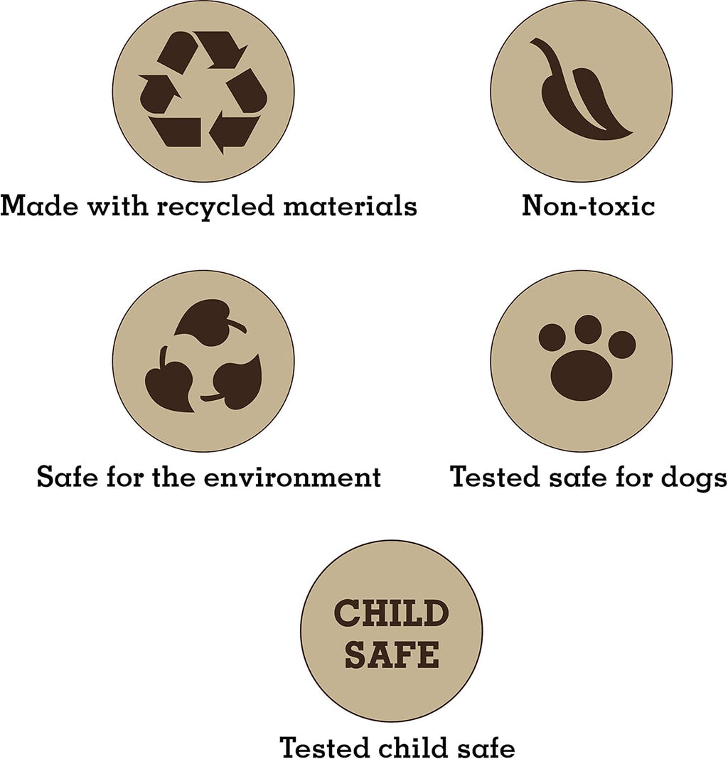 Durable Squeaky Dog Toy Set – Canvas Chew Toys Sarg, T-Bone & Pinky