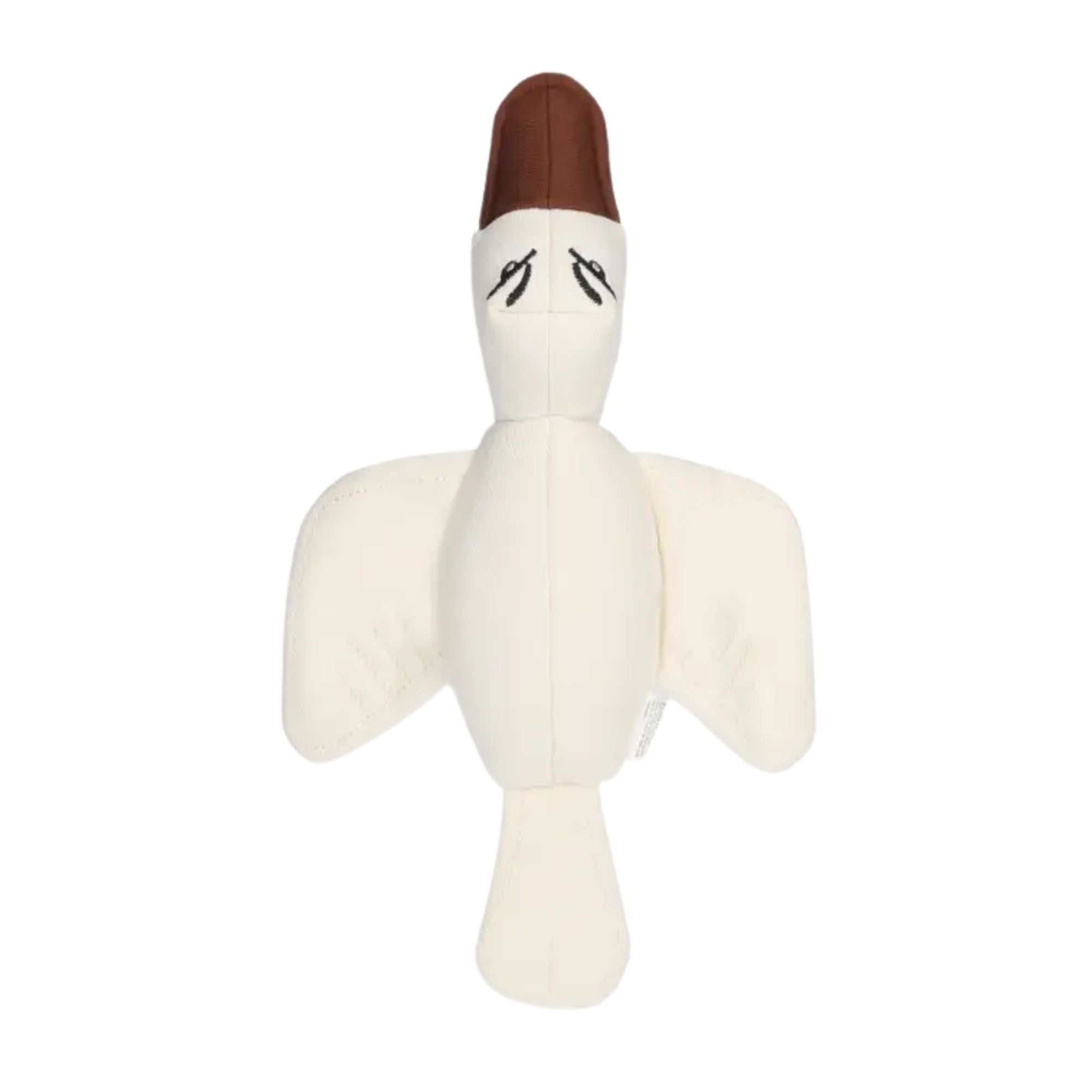 Duck Dog Toy  Squeaky Cotton Canvas Not Plush -Ducky