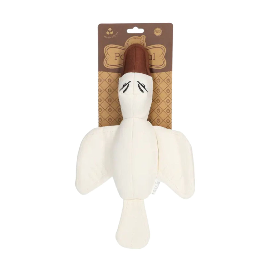 Duck Dog Toy  Squeaky Cotton Canvas Not Plush -Ducky