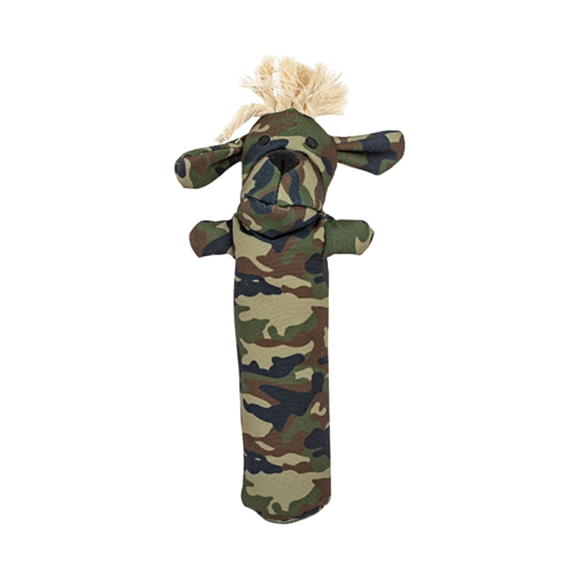 Durable Squeaky Dog Chew Toy Cotton Canvas -Sarg