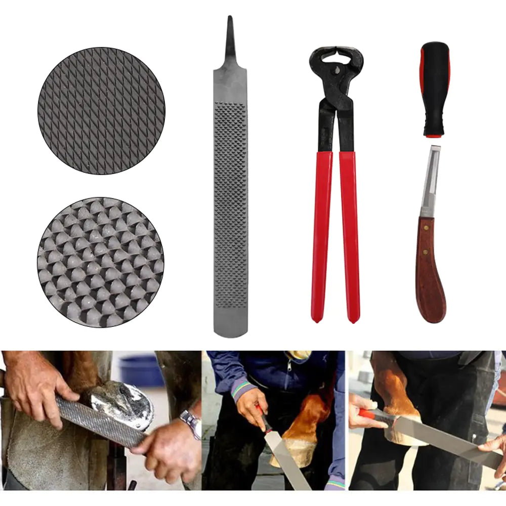 14-Inch Hoof Trimming Tool Set for Farriers
