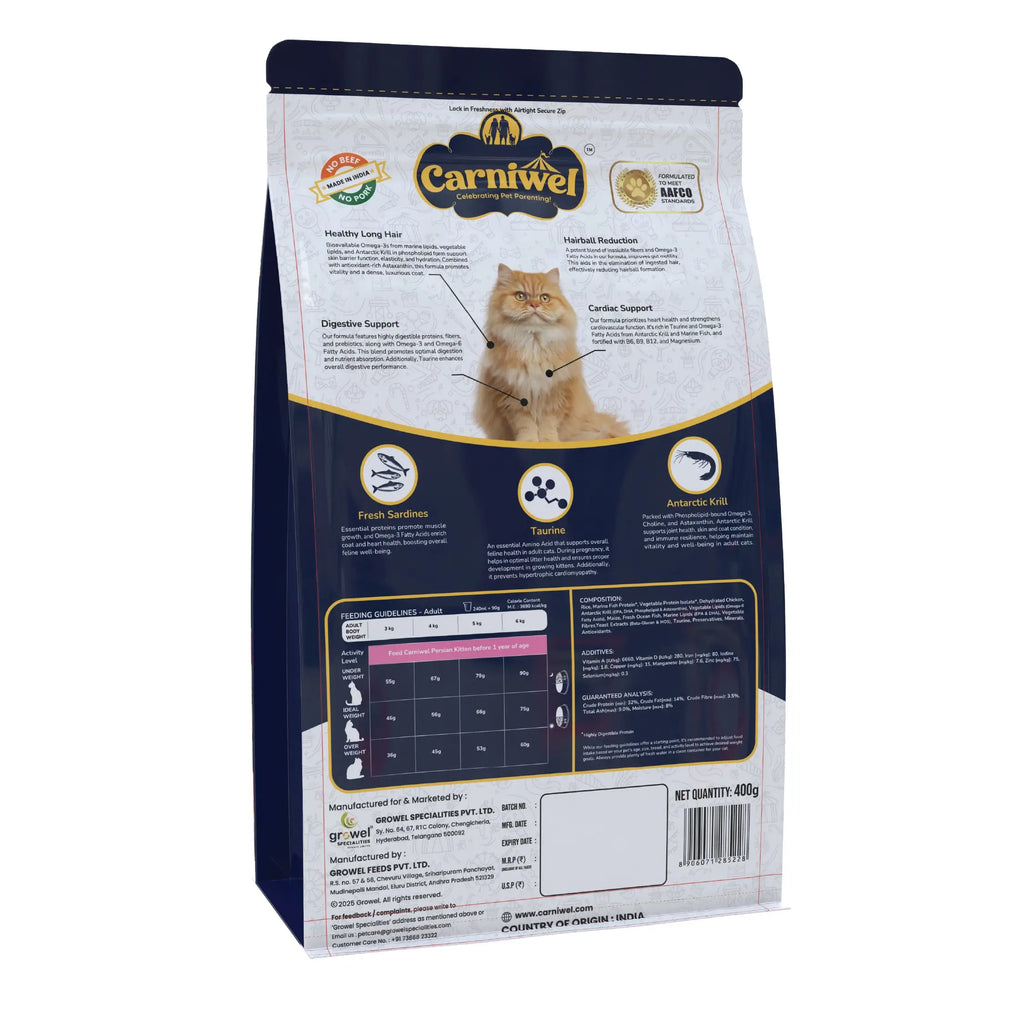Carniwel Persian Cat Food, Adult (Pack of 2)