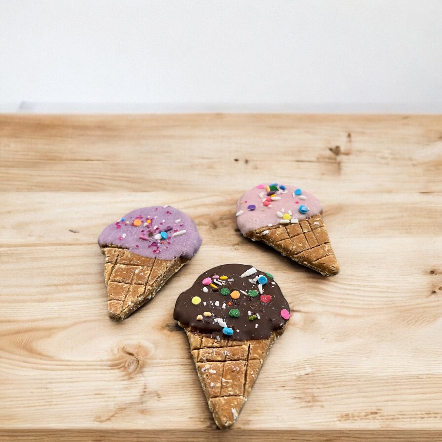 Ice Cream Cones Wheat-Free Dog Treat