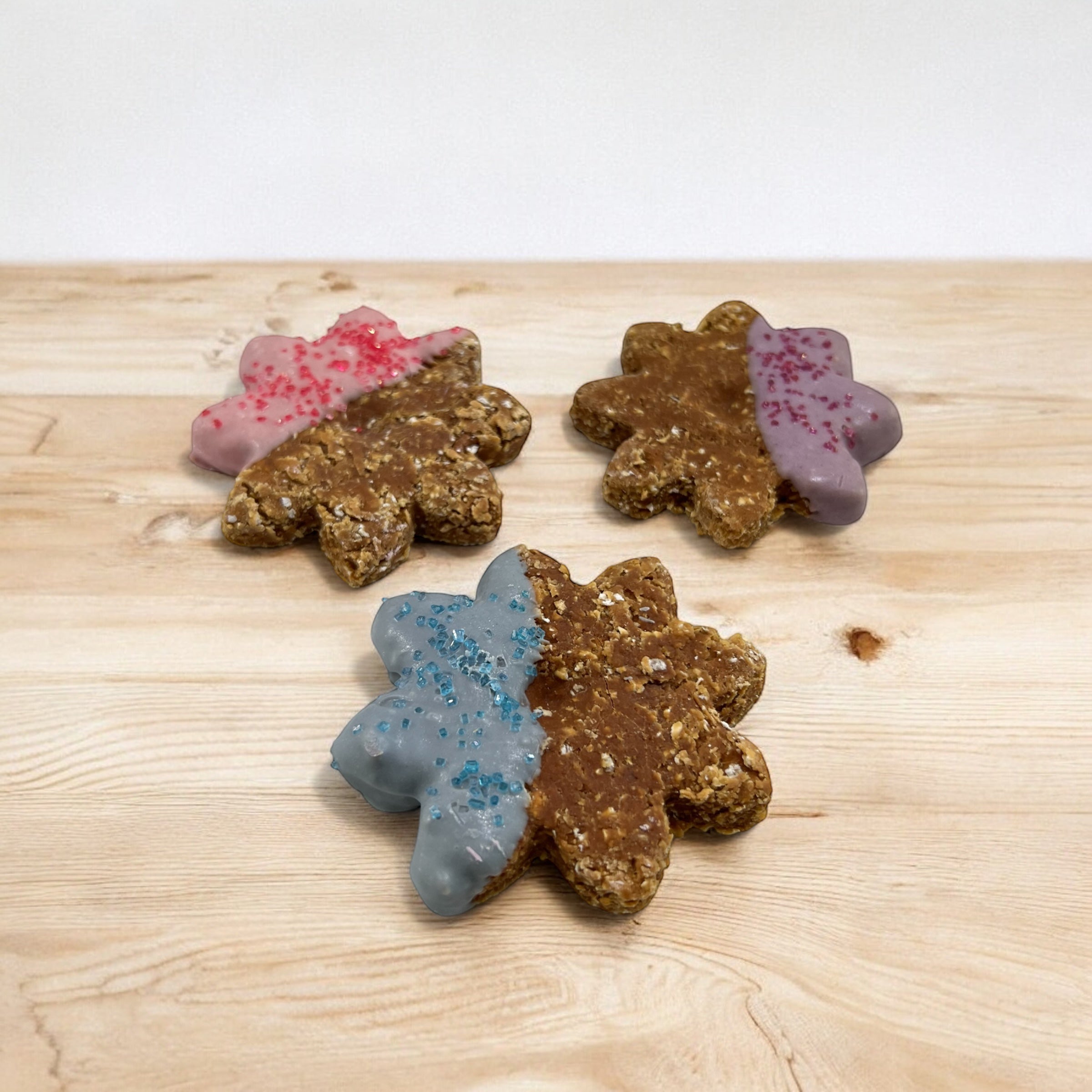 Spring Flower Dog Treat - Peanut Butter