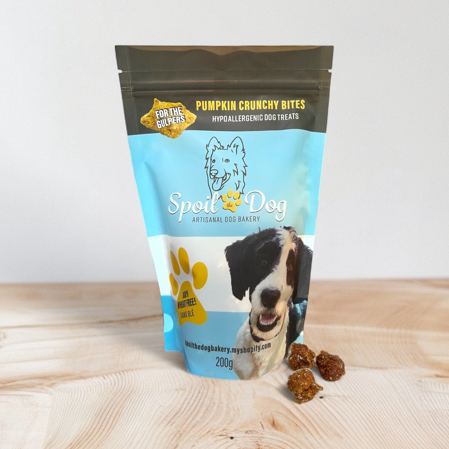 Wheat-Free Crunchy Bites Dog Treat Pack, Adult, 200 g