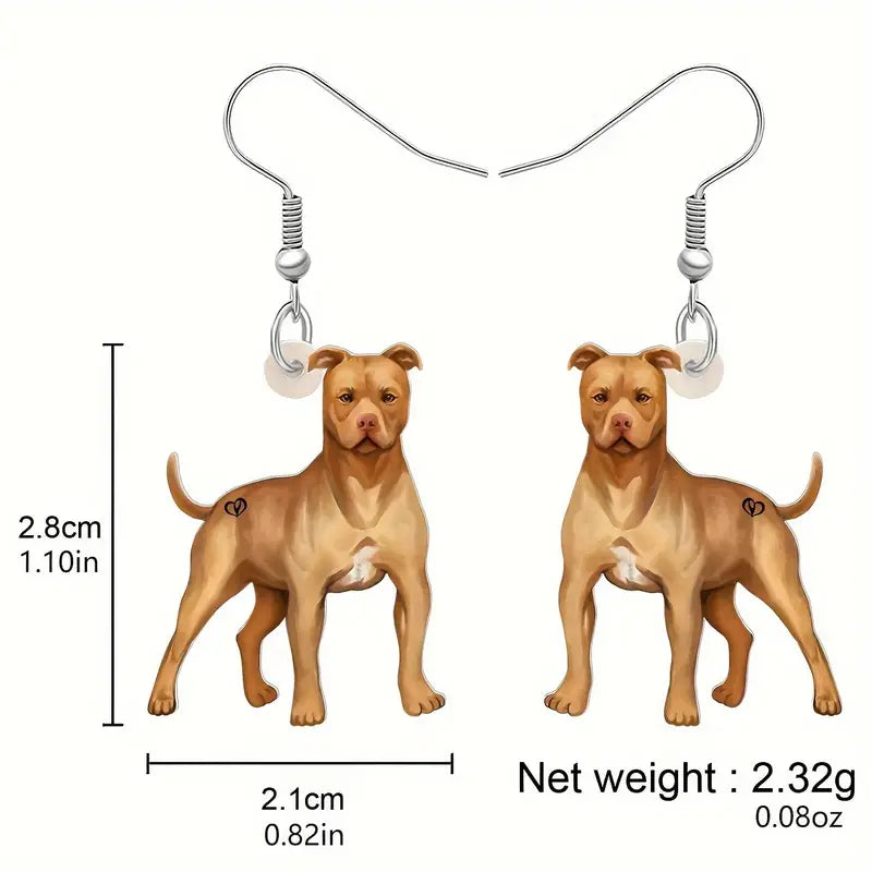 Earrings Dog & Cat Themed