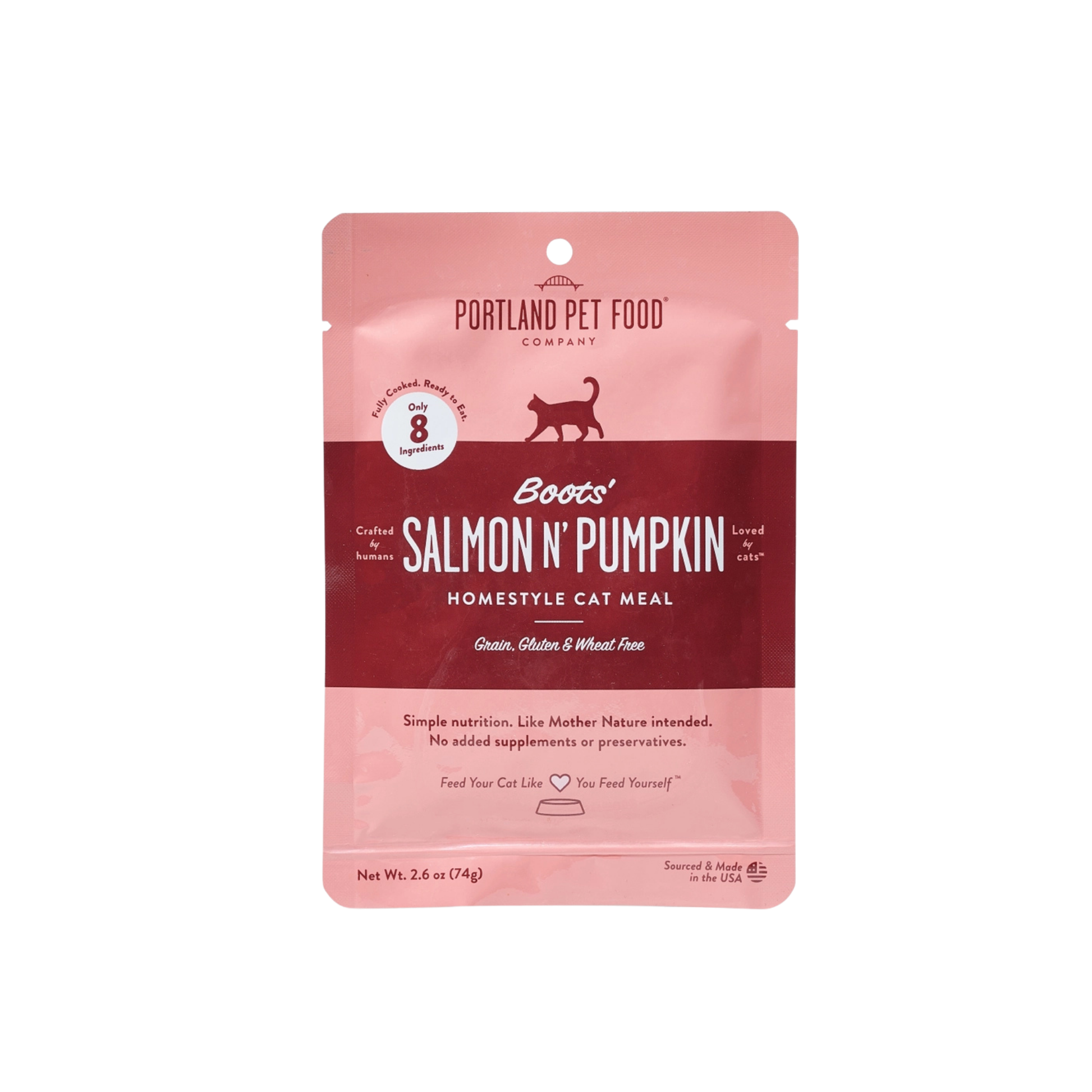 Portland Pet Food Company Boots' Salmon N' Pumpkin for Cats