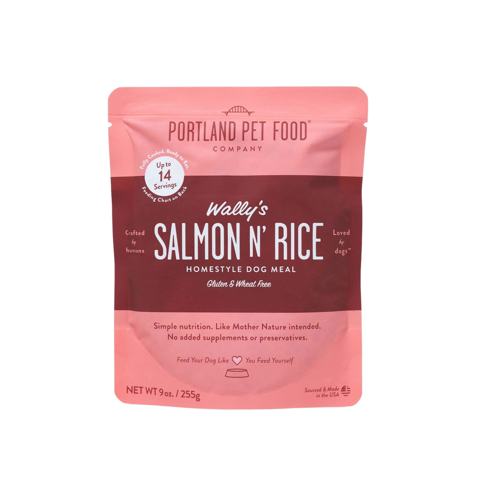 Portland Pet Food Company Wally’s Salmon N’ Rice for Dogs