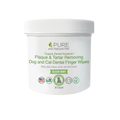 Pure and Natural Plaque & Tartar Removing Dental Finger Wipes for Cats & Dogs