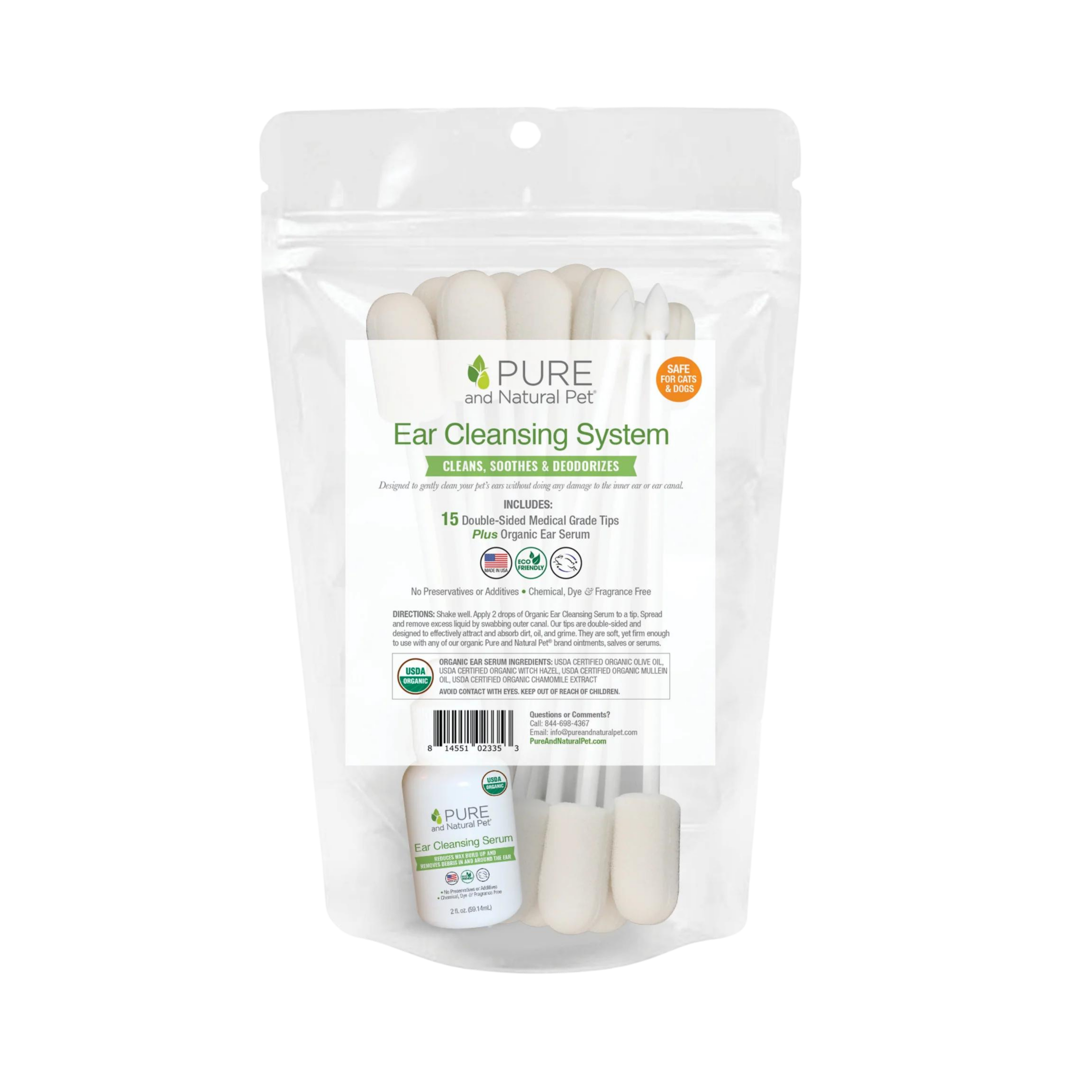 Pure and Natural Pet Ear Cleansing System
