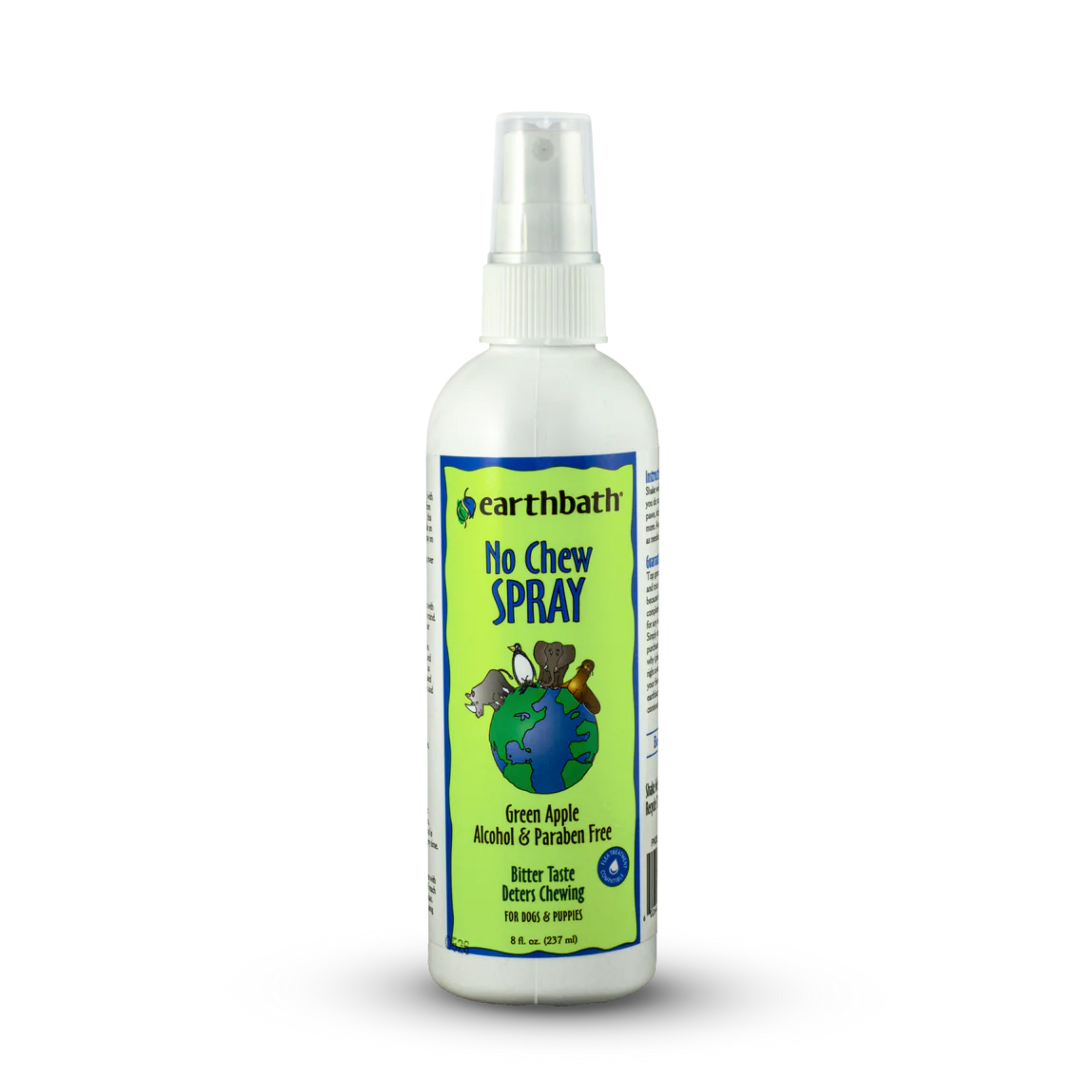 Earthbath No Chew Spray: Green Apple Alcohol & Paraben Free