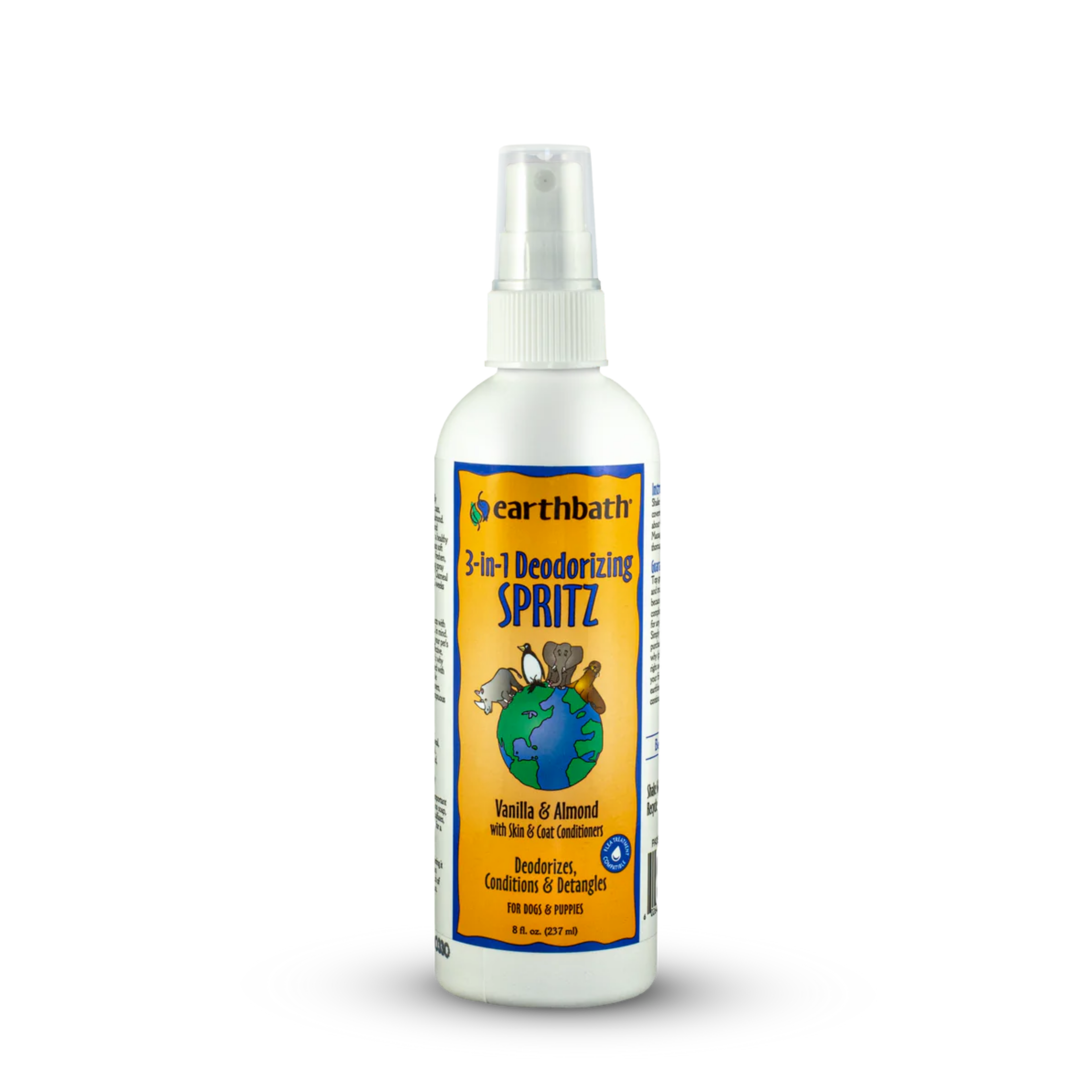 Earthbath 3-in-1 Deodorizing Spritz: Vanilla & Almond