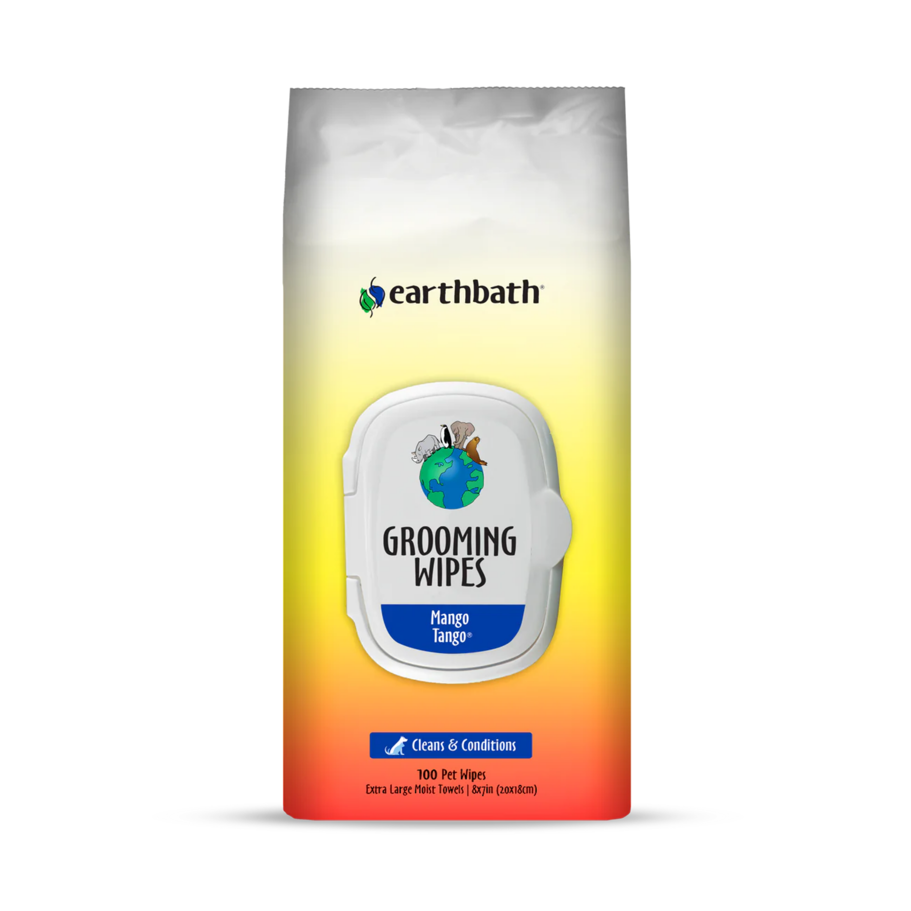 Earthbath Grooming Wipes: Mango Tango