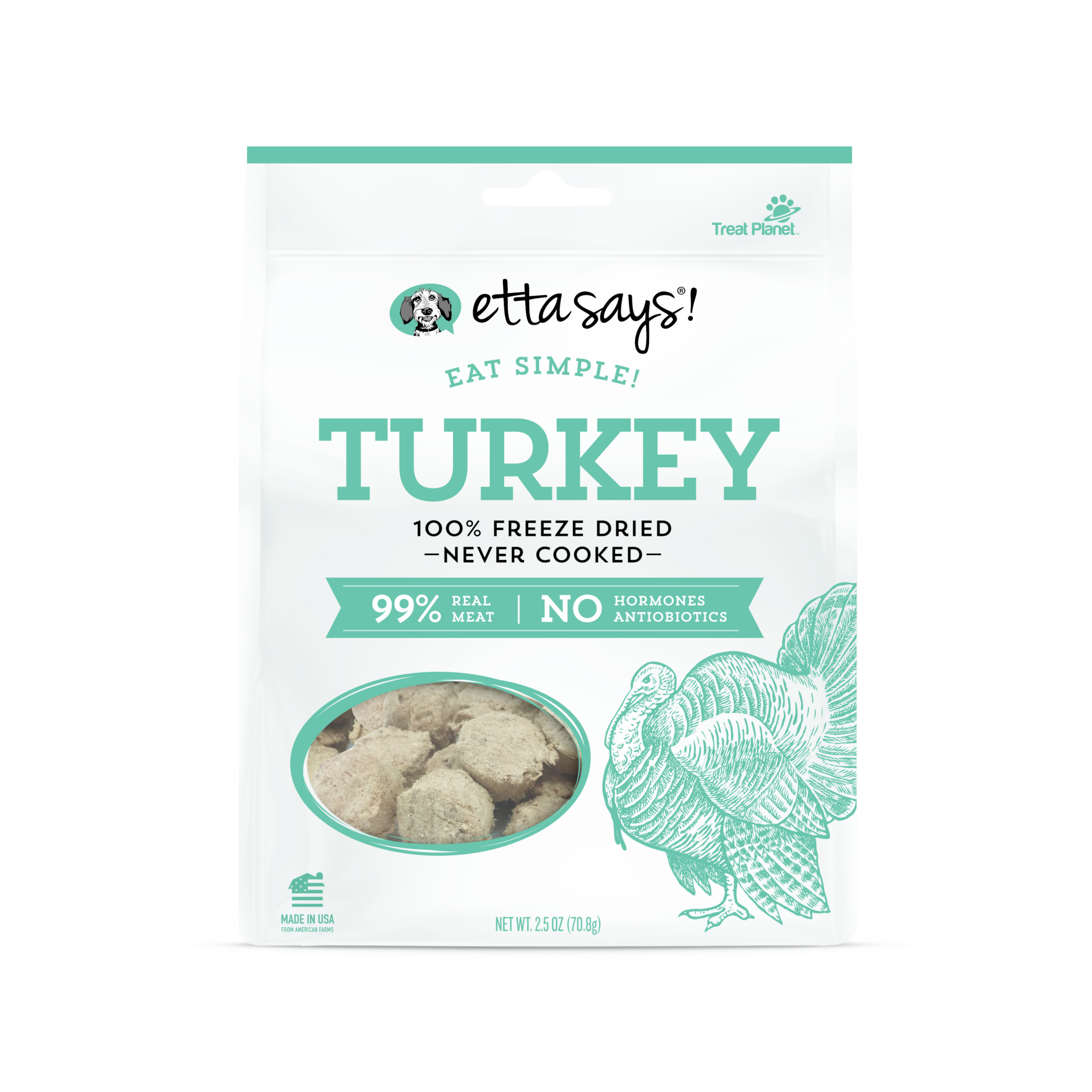 Etta Says Eat Simple Freeze Dried Turkey
