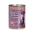 Evanger's Heritage Classic Beef with Chicken & Liver