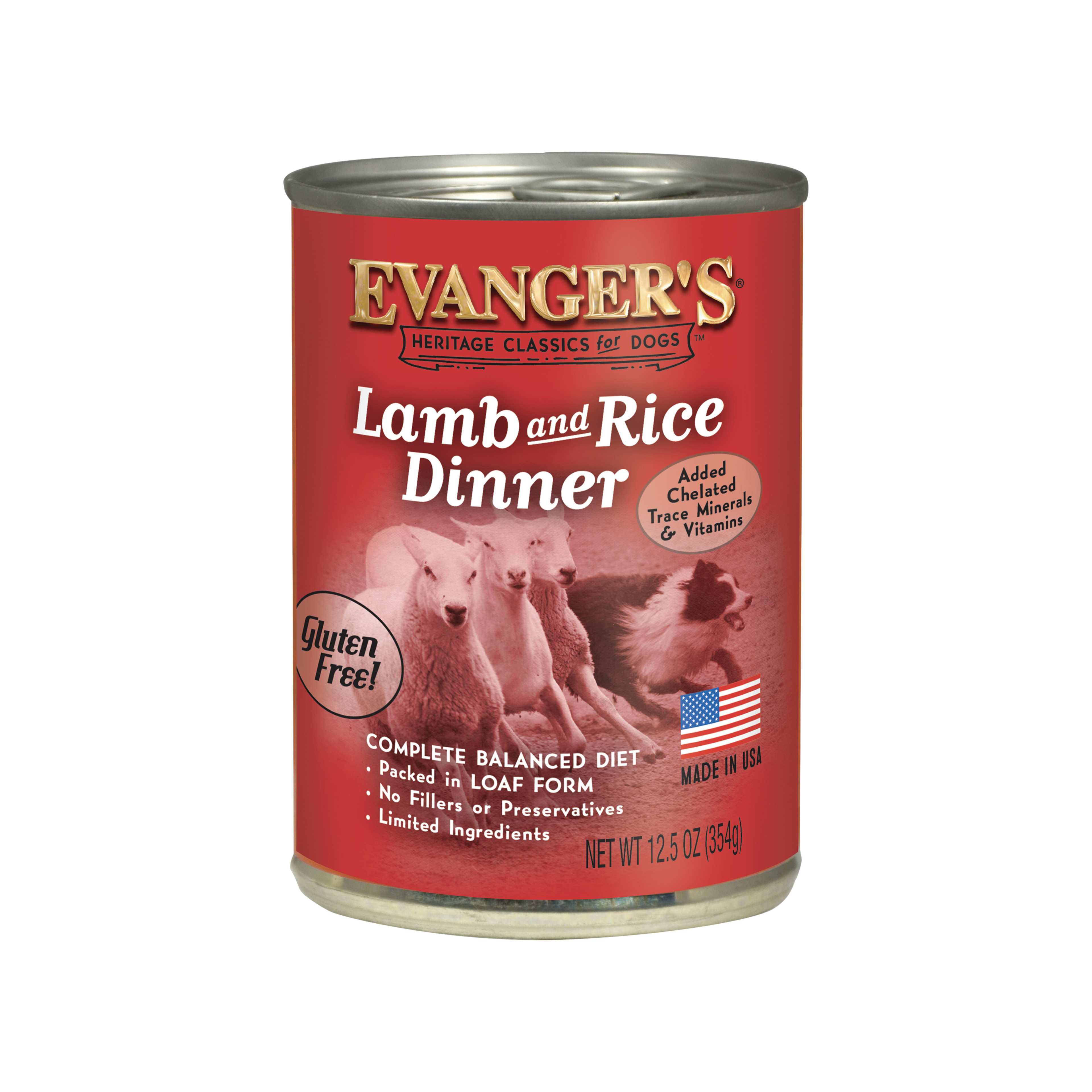 Evanger's Heritage Classic Lamb & Rice Dinner